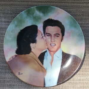"Elvis and Gladys" Collector's Plate